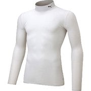 コンプレッション モックネック 長袖 シャツ 656331 04 Sサイズ [サッカー シャツ メンズ]