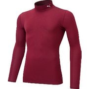 コンプレッション モックネック 長袖 シャツ 656331 09 XXLサイズ [サッカー シャツ メンズ]