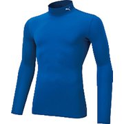 コンプレッション モックネック 長袖 シャツ 656331 10 Sサイズ [サッカー シャツ メンズ]