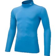 コンプレッション モックネック 長袖 シャツ 656331 12 Mサイズ [サッカー シャツ メンズ]