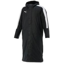 TT ESS プロ ロングボアコート 654983 01 Puma Black-Puma White Sサイズ [サッカー コート メンズ]