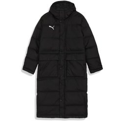 TEAMLIGA ロングダウンコート 657736 03 Puma Black XLサイズ [サッカー コート メンズ]