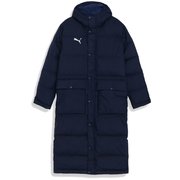 TEAMLIGA ロングダウンコート 657736 06 Peacoat Mサイズ [サッカー コート メンズ]