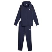 フーデッド ポリ スーツ 上下セット 678446 06 PUMA Navy Mサイズ [ジャージ 上下セット メンズ]