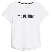FIT LOGO ULTRABREATHE Tシャ 524679 02 PUMA White Lサイズ [フィットネス ヨガ シャツ]