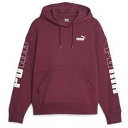 POWER カラーブロック フーディー 裏起毛 678408 22 Mサイズ [フィットネス パーカー レディース]