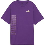 PUMA POWER LOGO LOVE カラー 678494 28 Mサイズ [フィットネス ヨガ シャツ レディース]