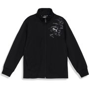 ACTIVE SPORTS トレーニング ジャケット 677715 01 PUMA Black 160サイズ [スポーツウェア ジャケット キッズ]