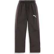 ACTIVE SPORTS ウーブン トリコット パンツ 677718 01 PUMA Black 130サイズ [スポーツウェア パンツ キッズ]