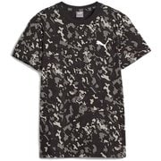 ACTIVE SPORTS AOP Tシャツ 678539 01 PUMA Black 140サイズ [スポーツウェア トップス キッズ]