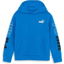 POWER カラーブロック フーディー 678570 47 Racing Blue 130サイズ [スポーツウェア トップス キッズ]
