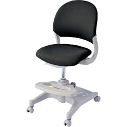 ハイブリッドチェア ファブリックタイプ ミドルバック ブラック CDC-478BK