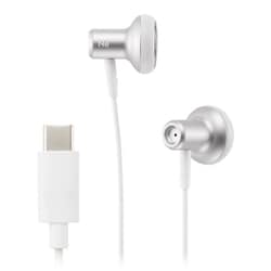USB Type-Cイヤホン インナーイヤー型 シルバー HP-NEL22CS