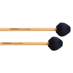 ヴィブラフォン用マレット D.サミュエルスシリーズ 【DS11】 /ヘッド硬さ：ソフト/ハンドル：ラタン（Rattan） /カラー：ダークブルー DS11