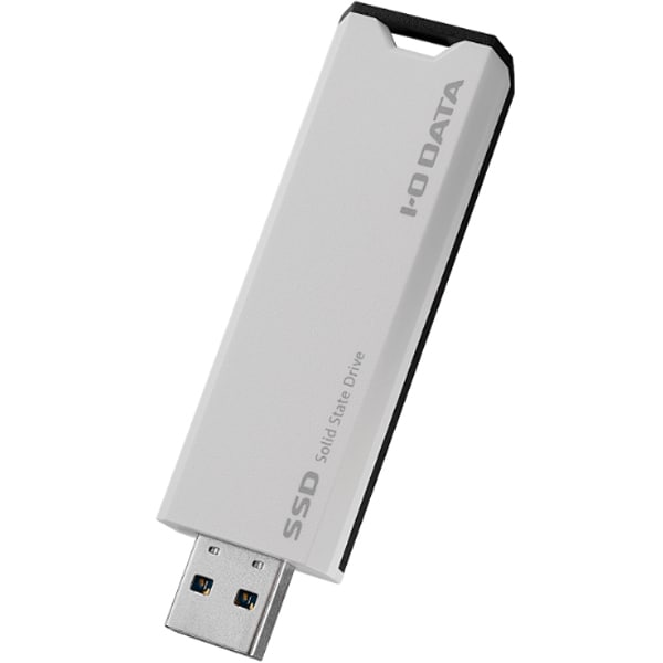 アイ･オー･データ機器 I-O DATASSPS-US1W [USB 3.2 Gen 2対応 スティックSSD 1TB ホワイト×ブラック]Ω