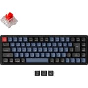 K6 Pro QMK/VIA ワイヤレス・メカニカルキーボード - RGB - JIS配列(テンキーレス)- 組み立て済み/ブラック/Keychron K Pro スイッチ(ホットスワップ)赤軸 K6P-J1-JIS