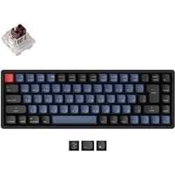 K6 Pro QMK/VIA ワイヤレス・メカニカルキーボード - RGB - JIS配列（テンキーレス）- 組み立て済み/ブラック/Keychron K Pro スイッチ（ホットスワップ）茶軸 K6P-J3-JIS