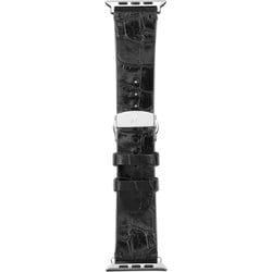 ABS26141AW [LIPARI レザーバンド Apple Watch 49/45/44/42 BK]