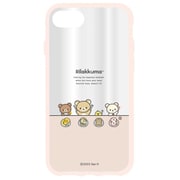 GRC-332B [iPhone SE3 IIIfitクリアケース リラックマ 食事]