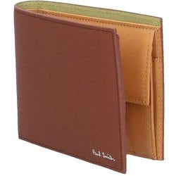 新品　未使用品　ポールスミス　二つ折り財布　ライトブラウン Amazon.co.jp: [ポールスミス] 財布 メンズ 二つ折り財布 小銭