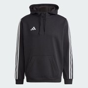 ティロ 23 リーグ スウェットパーカー ETX41 HS3598 ブラック Sサイズ [サッカー パーカー メンズ]