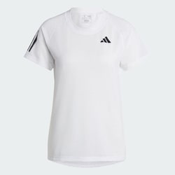 クラブ テニス 半袖Tシャツ NEH19 HS1449 ホワイト Lサイズ [テニス シャツ レディース]