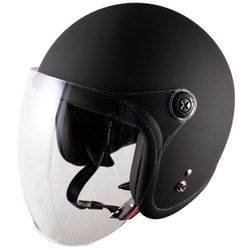 スモールジェットヘルメット フリーサイズ（58-59cm） デザイン マッドブラック JL-65SR-D