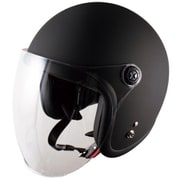 スモールジェットヘルメット フリーサイズ(58-59cm) デザイン マッドブラック JL-65SR-D