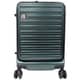 Lishon Pass 拡張機能付きフロントオープン型スーツケース 42L（機内持込） TSAロック搭載 グリーン