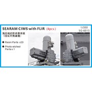 SPG6015 1/700 米 SEARAM近接防衛ミサイルシステム 4基 レジン [プラモデル用パーツ]