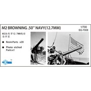 SPG7008 1/700 米海軍 M2機銃海軍型 WW2 レジン＆エッチング [プラモデル用パーツ]