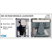 SPG7014 1/700 Mk.49RAM近接防衛ミサイルシステム レジン＆エッチング [プラモデル用パーツ]