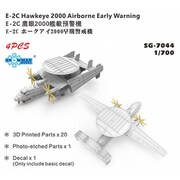 SPG7044 1/700 米 E-2Cホークアイ2000早期警戒機 4機 3Dプリント [プラモデル用パーツ]