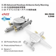 SPG7045 1/700 米 E-2Dアドバンスドホークアイ早期警戒機 4機 3Dプリント [プラモデル用パーツ]