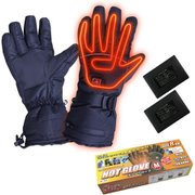 aut-024-m [電熱グローブ Mサイズ バイク用 自転車用 バッテリー付き 4000mAh]