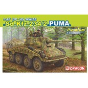 DR6943SP 1/35 WW.II ドイツ軍 8輪重装甲車Sd.Kfz.234/2 プーマ アルミ砲身付属 プレミアムエディション [組立式プラスチックモデル]