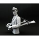 MJ10-009 1/10 WWII ドイツ国防軍の少年兵 バストモデル [組立式プラスチックモデル]