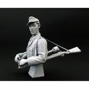MJ10-009 1/10 WWII ドイツ国防軍の少年兵 バストモデル [組立式プラスチックモデル]