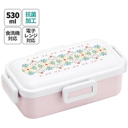 抗菌ふわっと弁当箱 530ml 天平文様/夢幻（薄紅） PFLB6AG