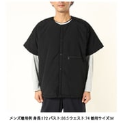 インスレイテッドスナップティー INSULATED SNAP TEE 425780 BLACK Mサイズ [アウトドア 中綿ウェア ユニセックス]