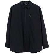 ロングスリーブテックシャツ L/S TECH SHIRT 421863 BLACK Mサイズ [アウトドア シャツ メンズ]