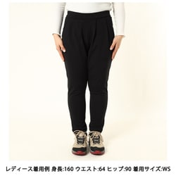 ウィメンズテックパンツウォーム WOMEN'S TECH PANTS WARM 424469 BLACK WSサイズ [アウトドア ロングパンツ レディース]