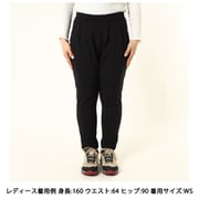 ウィメンズテックパンツウォーム WOMEN'S TECH PANTS WARM 424469 BLACK WSサイズ [アウトドア ロングパンツ レディース]