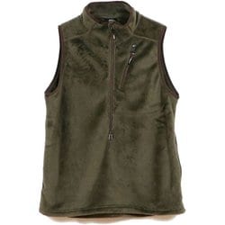 ポーラーテックハイロフト ハーフジップベスト Polartec Hight Loft Half Zip Vest 421387A OLIVE Sサイズ [アウトドア ベスト メンズ]