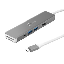 USB3.2 Gen2 4K60 7in1マルチアダプター JCD390