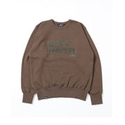 裏起毛クルー(サガラロゴ) 29BROWN-L 2323100