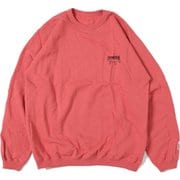 チルタイム起毛ひっくりクルー 35RED-L 2323104