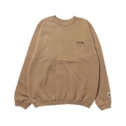 チルタイム起毛ひっくりクルー 69KHAKI-L 2323104