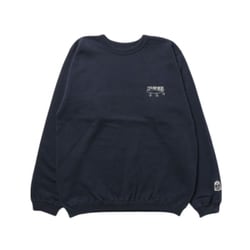 チルタイム起毛ひっくりクルー 79NAVY-L 2323104