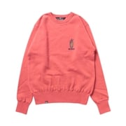 キャンプラビット裏起毛クルーA 35RED-L 2323101